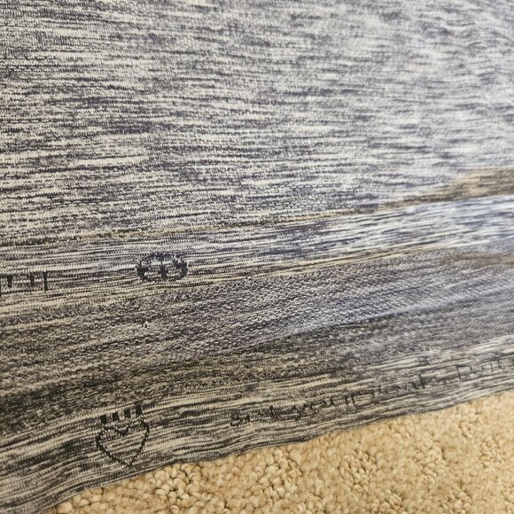 Lululemon Swiftly Tech Run Long Sleeves Shirt Women's SZ 10 Gray Heathered Top - Picture 5 of 10